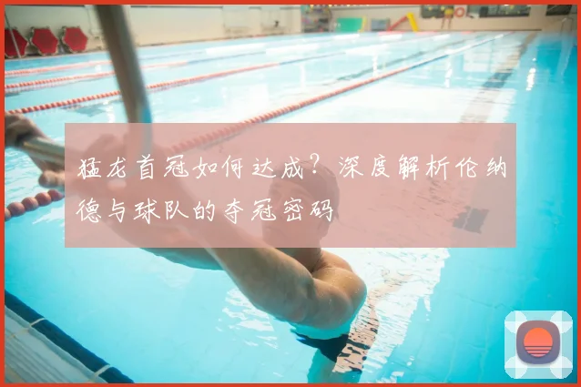 猛龙首冠如何达成？深度解析伦纳德与球队的夺冠密码